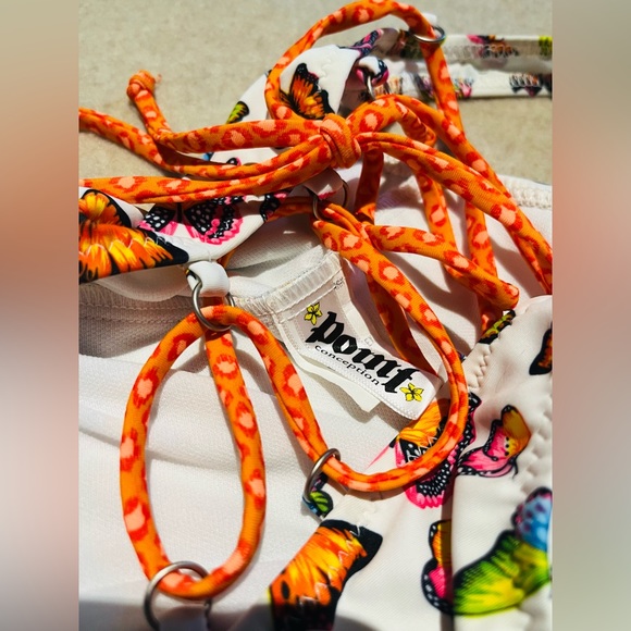 Point conception one piece swimming suit Sz 16 - Picture 8 of 10